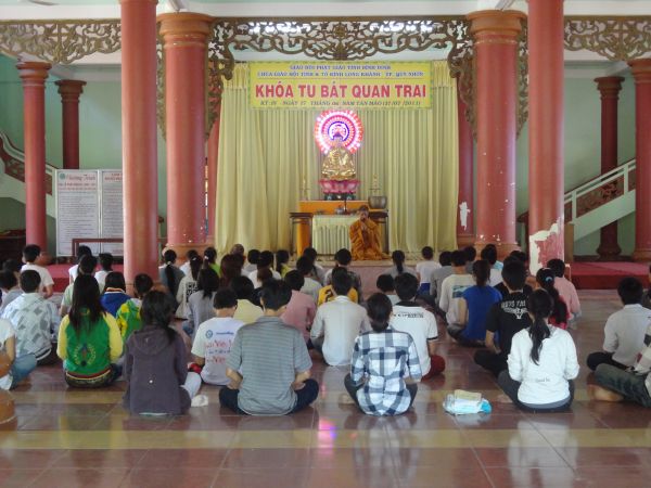 Trải nghiệm trước khóa tu mùa hè tại chùa Long Khánh – Bình Định