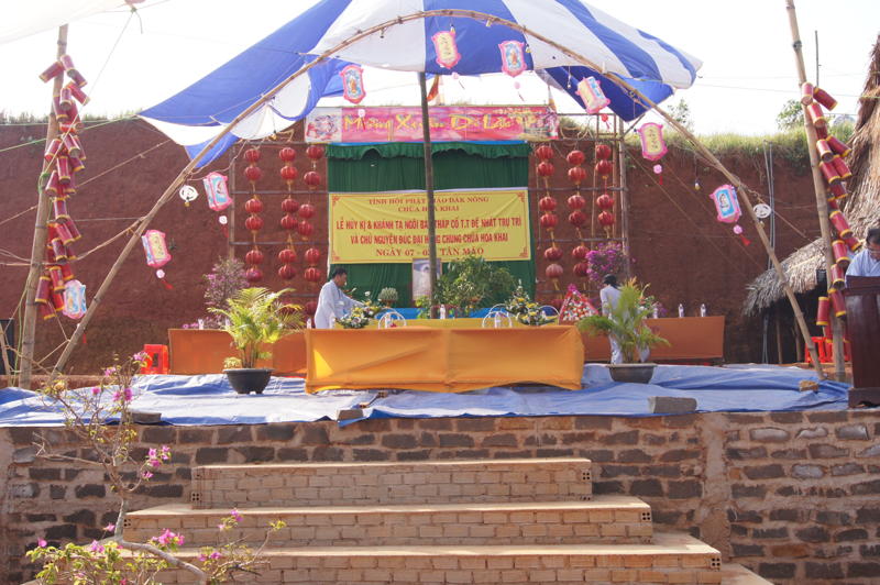 Đăk Nông: Chùa Hoa Khai Lễ Đúc Đại Hồng Chung húy kỵ HT. Thích Thông Tịnh (1923- 1964)