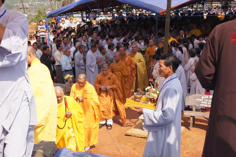 Đăk Nông: Chùa Hoa Khai Lễ Đúc Đại Hồng Chung húy kỵ HT. Thích Thông Tịnh (1923- 1964)