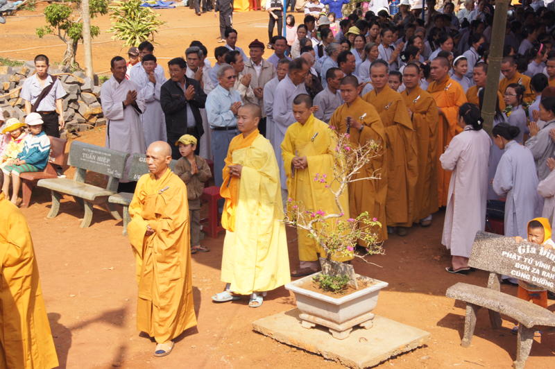 Đăk Nông: Chùa Hoa Khai Lễ Đúc Đại Hồng Chung húy kỵ HT. Thích Thông Tịnh (1923- 1964)