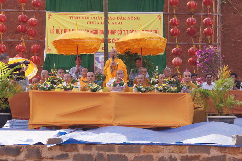 Đăk Nông: Chùa Hoa Khai Lễ Đúc Đại Hồng Chung húy kỵ HT. Thích Thông Tịnh (1923- 1964)