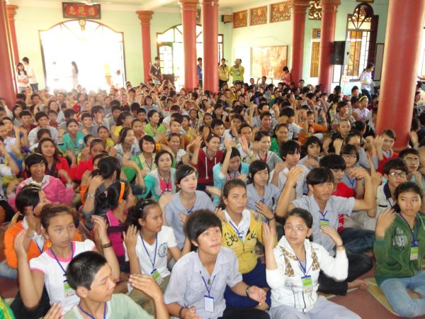 Pháp Thoại “Hạnh Phúc ở Đâu” Tại Khóa Tu Mùa Hè – Bình Định