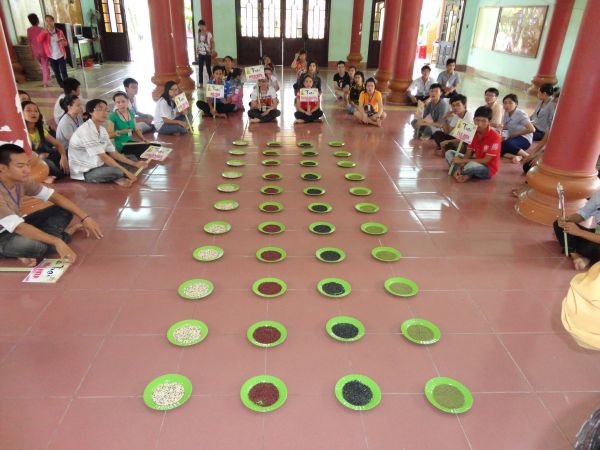 Vui Nhộn Các Trò Chơi Dân Gian Tại Khóa Tu Mùa Hè Bình Định