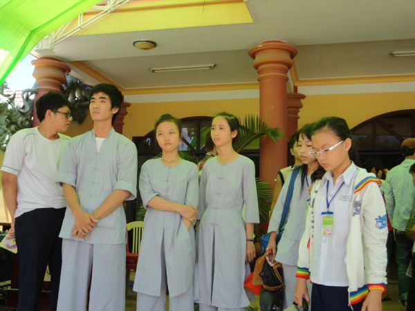 Tạm biệt khóa tu mùa hè Bình Định