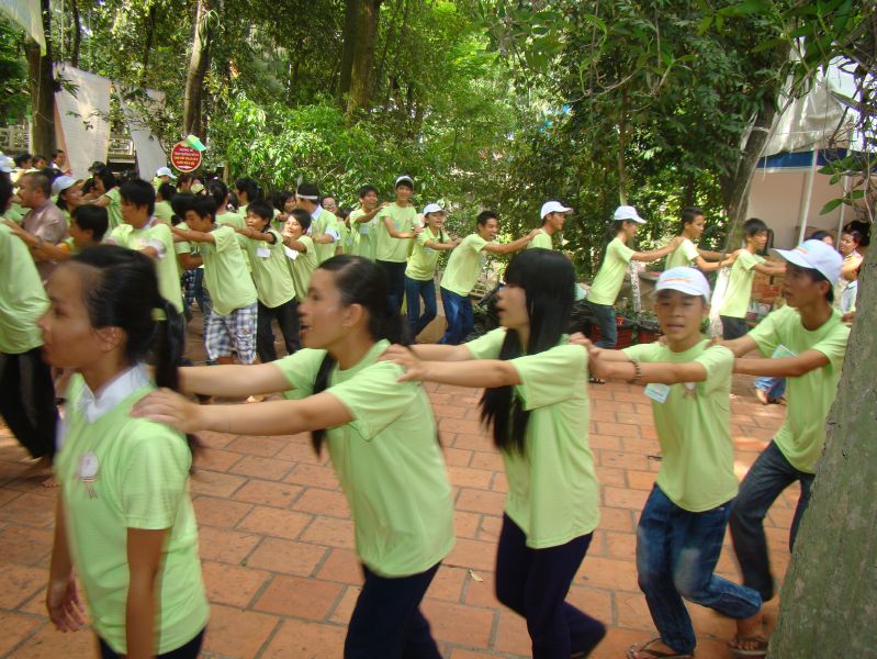 Chùm ảnh sinh hoạt vui chơi tại hội trại Tuổi trẻ &amp; Cuộc sống lần IV