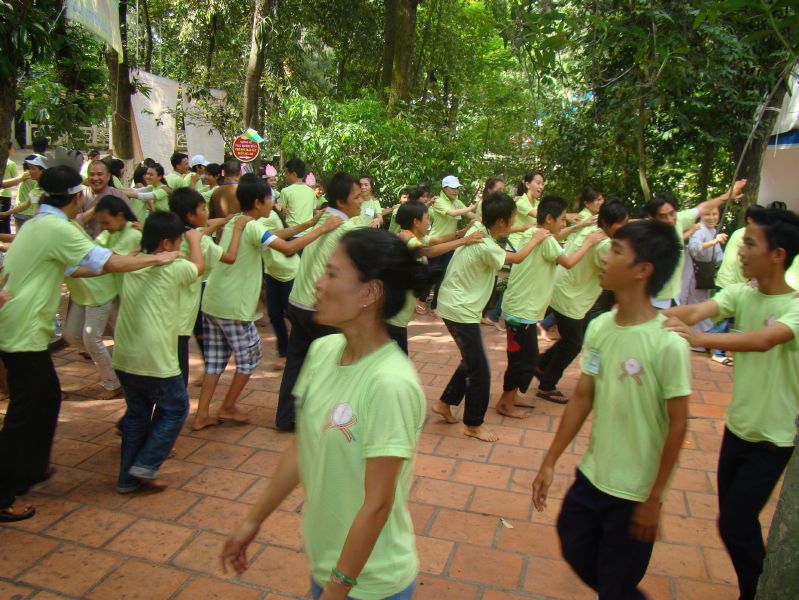 Chùm ảnh sinh hoạt vui chơi tại hội trại Tuổi trẻ &amp; Cuộc sống lần IV