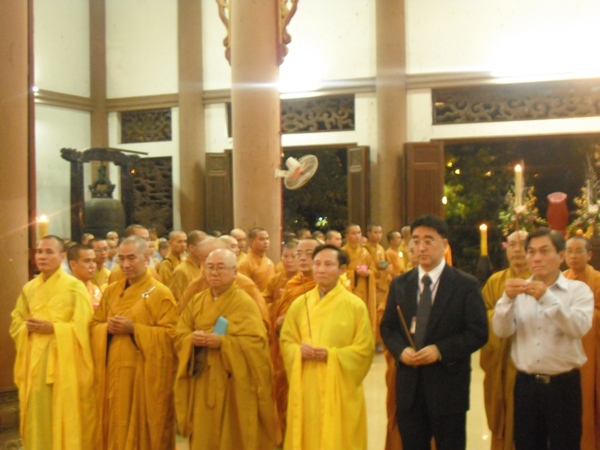 TP. HCM: Học viện PGVN tổ chức đêm thắp nến cầu nguyện, nhân 49 ngày cho nạn nhân tại thảm họa Nhật Bản