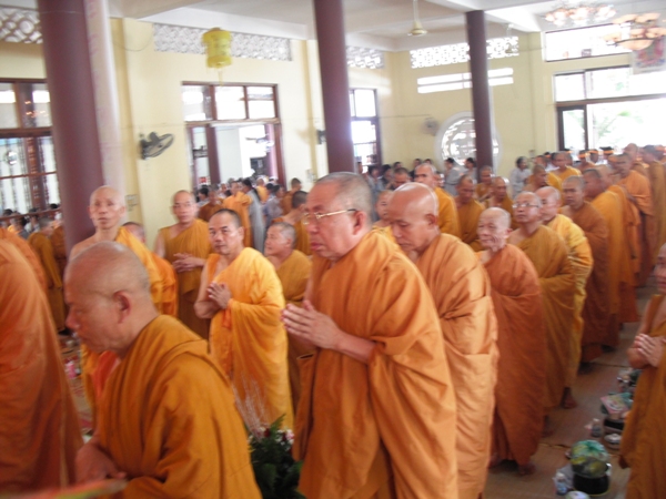 Khánh Hòa: Giáo đoàn III Khất sĩ tưởng niệm tuần chung thất cố Hòa thượng Thích Giác Đăng