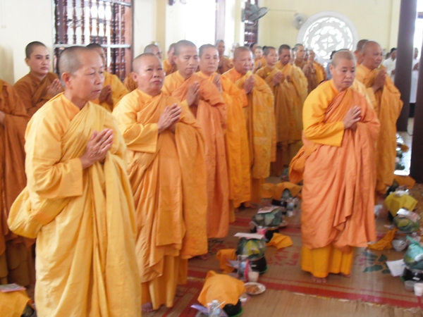 Khánh Hòa: Giáo đoàn III Khất sĩ tưởng niệm tuần chung thất cố Hòa thượng Thích Giác Đăng