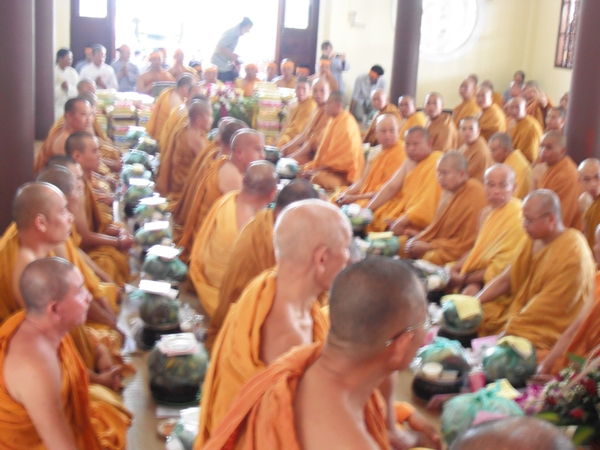 Khánh Hòa: Giáo đoàn III Khất sĩ tưởng niệm tuần chung thất cố Hòa thượng Thích Giác Đăng