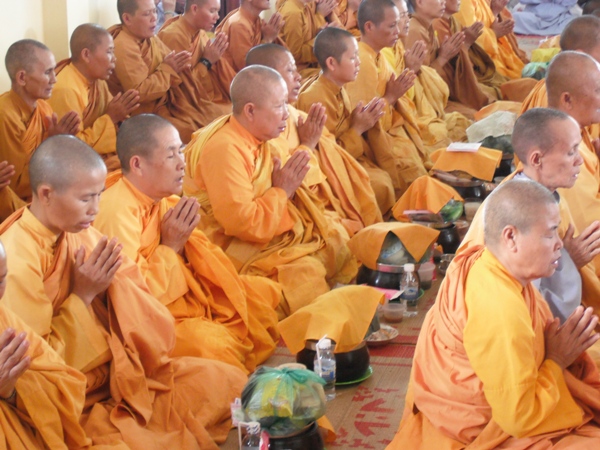 Khánh Hòa: Giáo đoàn III Khất sĩ tưởng niệm tuần chung thất cố Hòa thượng Thích Giác Đăng