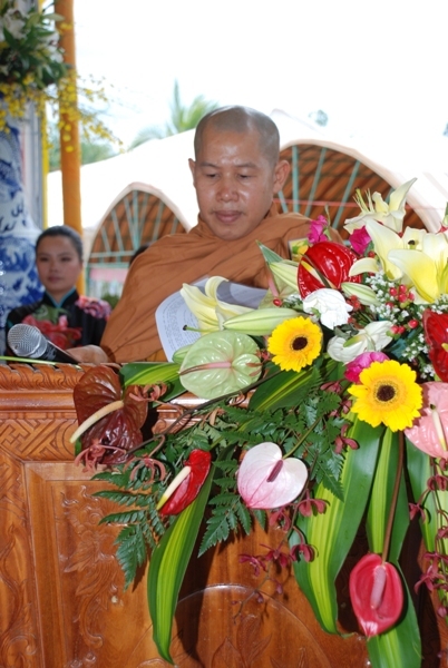 Bình Thuận: Bông hồng cài áo được long trọng tổ chức tại Tịnh xá Ngọc Thiền