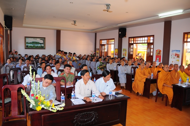 Lễ tự tứ và tổng kết sáu tháng đầu năm của tỉnh hội Phật giáo Đăk Nông