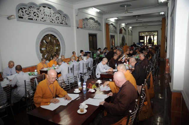 Chùm ảnh: Hội thi giáo lý Phật tử cấp Thành phố tại chùa Phổ Quang