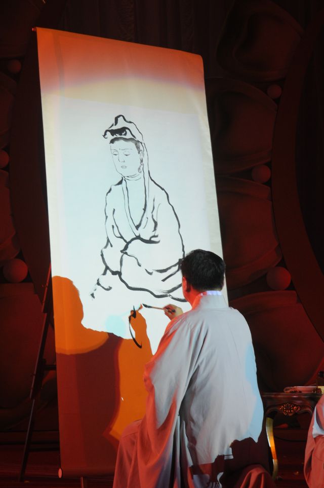 Chùm ảnh: Biểu diễn nghệ thuật chào mừng Đại lễ Vesak tại Thái Lan