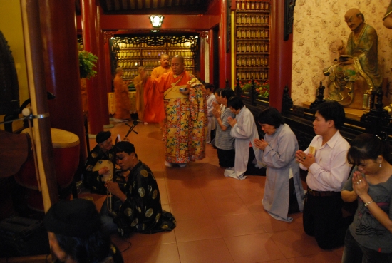 TPHCM: Chùa Viên Giác tổ chức khai kinh Địa Tạng