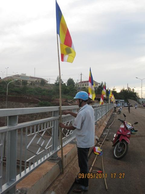 Đăk Nông: Công tác chuẩn bị Phật đản tại chùa tỉnh hội