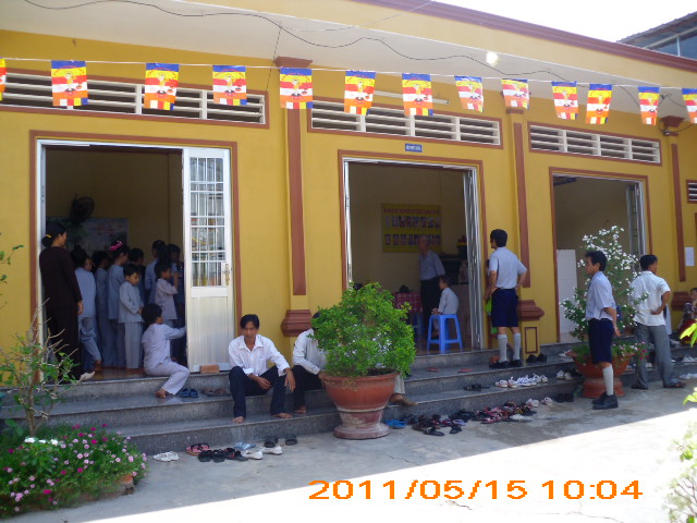 Chùm ảnh: Tịnh xá Ngọc Phát - Chùa Long Phước giao lưu Gia Đình Phật Tử
