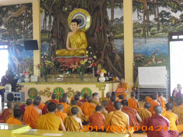 Phóng sự ảnh: Khóa tu xuất gia gieo duyên lần thứ 3 - 2011 tại thiền viện Phước Sơn - Đồng Nai