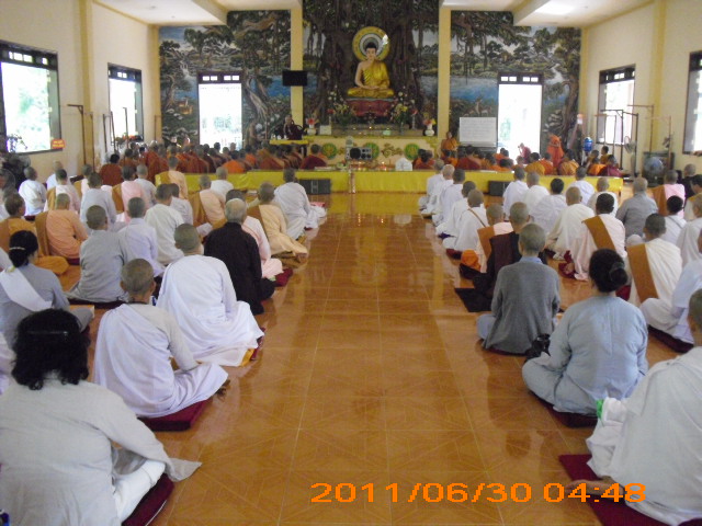 Phóng sự ảnh: Khóa tu xuất gia gieo duyên lần thứ 3 - 2011 tại thiền viện Phước Sơn - Đồng Nai