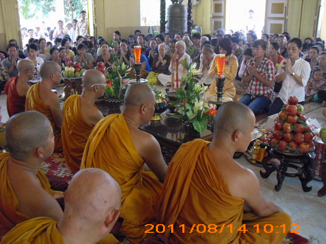 Chùa Pháp Quang tổ chức lễ trùng tu