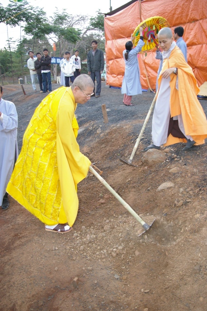 ĐakLak: Chùa Phước Bình Động Thổ Đại Trùng Tu Chánh Điện và Trai Đàn Chẩn Tế