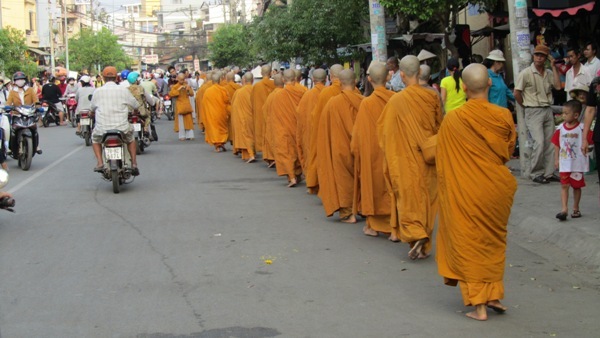 Chùm ảnh: Nét đẹp của Tăng đoàn Khất sĩ