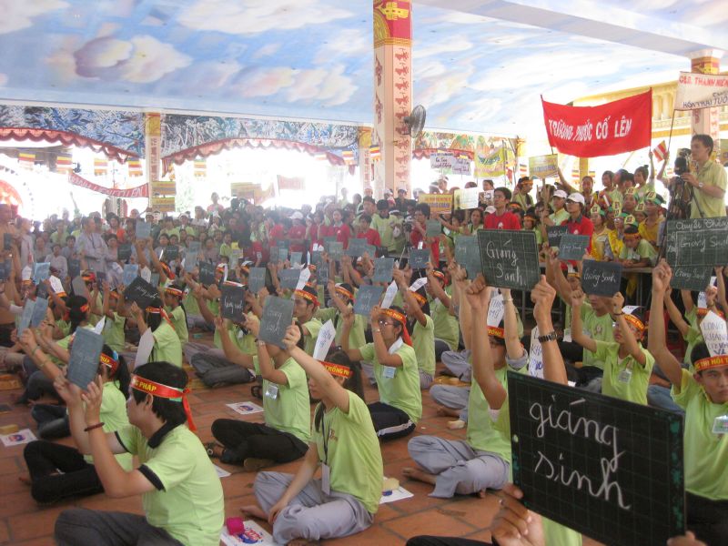 Hội trại Tuổi trẻ &amp; Cuộc sống lần IV: hào hứng với cuộc thi Hồi Trống pháp