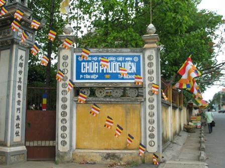 Đồng Nai: Chuẩn bị đón mừng Phật đản PL 2555 tại thành phố Biên Hòa