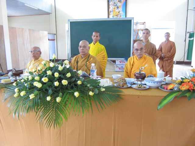 Đồng Nai: Cúng trường hạ trường Trung Cấp Phật Học Đồng Nai