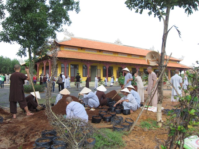 Đồng Nai: Cúng trường hạ trường Trung Cấp Phật Học Đồng Nai