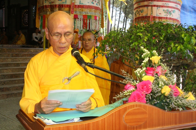 Huế: Trung ương Giáo hội tưởng niệm và cầu siêu anh linh liệt sĩ tại Thiền viện Hương Vân