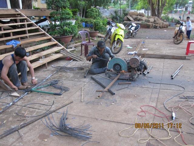 Đăk Nông: Công tác chuẩn bị Phật đản tại chùa tỉnh hội