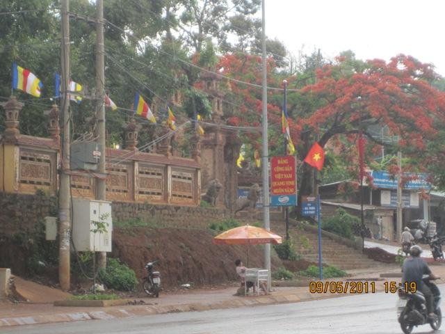 Đăk Nông: Công tác chuẩn bị Phật đản tại chùa tỉnh hội