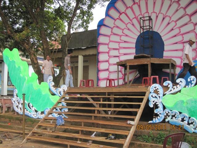 Đăk Nông: Công tác chuẩn bị Phật đản tại chùa tỉnh hội