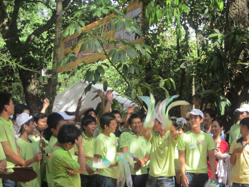 Chùm ảnh sinh hoạt vui chơi tại hội trại Tuổi trẻ &amp; Cuộc sống lần IV