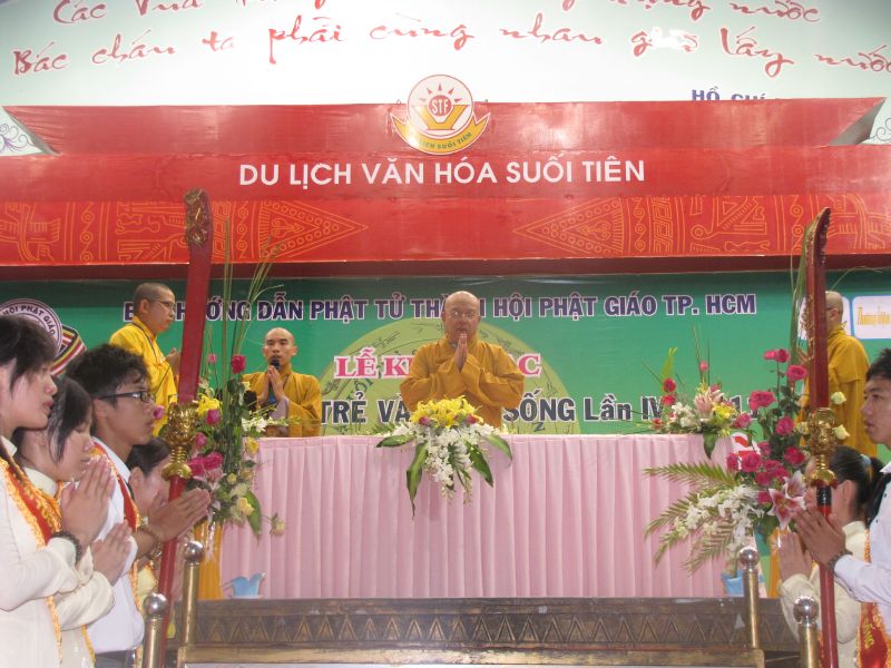 Buổi thuyết giảng của TT. Thích Thiện Bảo tại Hội trại Tuổi trẻ &amp; Cuộc sống lần IV