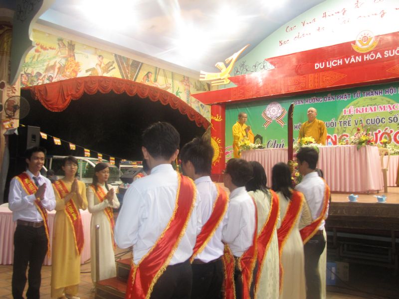 Buổi thuyết giảng của TT. Thích Thiện Bảo tại Hội trại Tuổi trẻ &amp; Cuộc sống lần IV