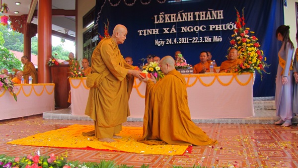 Bình Phước: Trọng thể khánh thành Tịnh xá Ngọc Phước