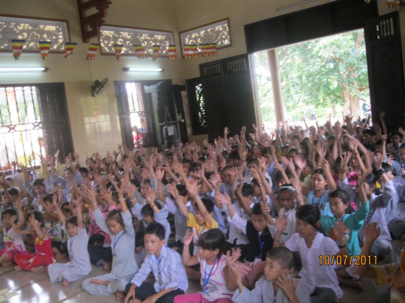 Vĩnh Long: chùa Thanh Quang khai mạc Hội trại Tuổi trẻ &amp; Phật giáo lần 1