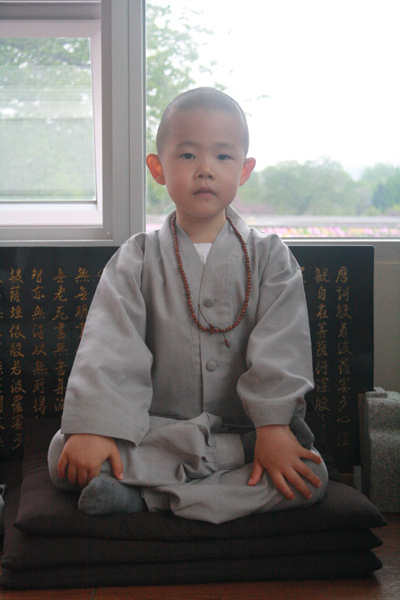Hình ảnh các bậc phụ mẫu thăm các tiểu Hòa thượng Korea Vesak 2011