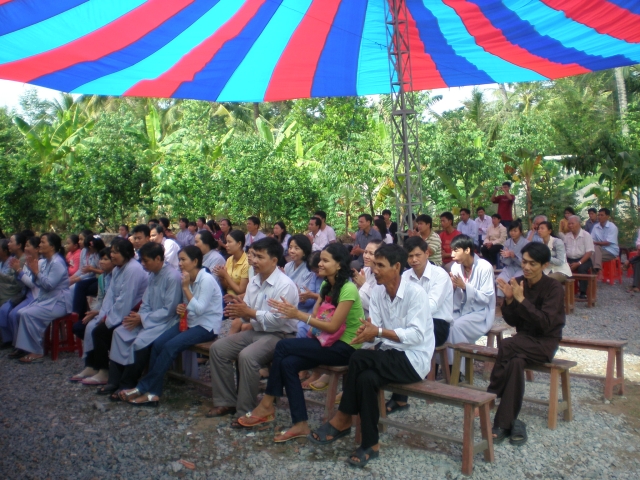 Khóa tu Một Ngày An Lạc tại chùa Vĩnh Hưng - Long An