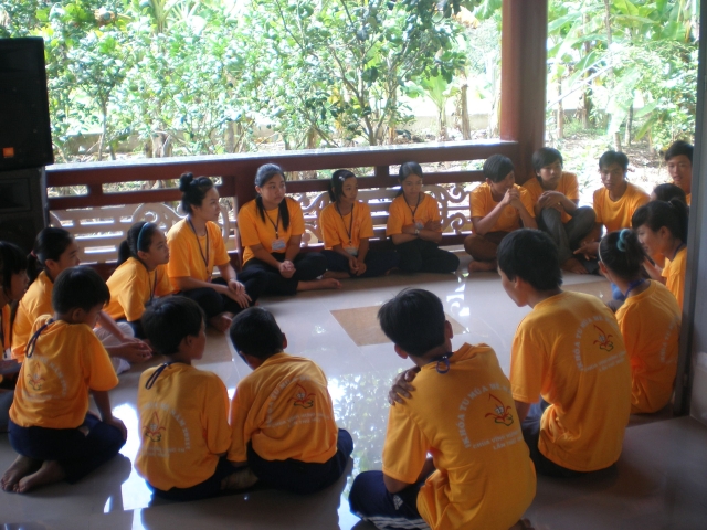 Chùm ảnh khóa tu mùa hè 2011 tại chùa Vĩnh Hưng - Long An