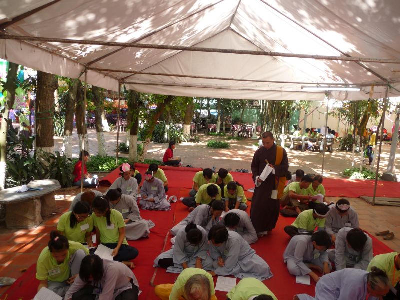 Những cuộc thi của Phân ban A Nan vào ngày thứ 2 của Hội trại Tuổi Trẻ và Cuộc sống lần IV
