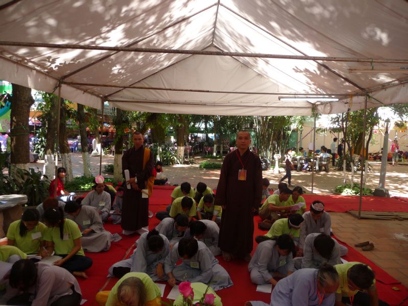 Những cuộc thi của Phân ban A Nan vào ngày thứ 2 của Hội trại Tuổi Trẻ và Cuộc sống lần IV