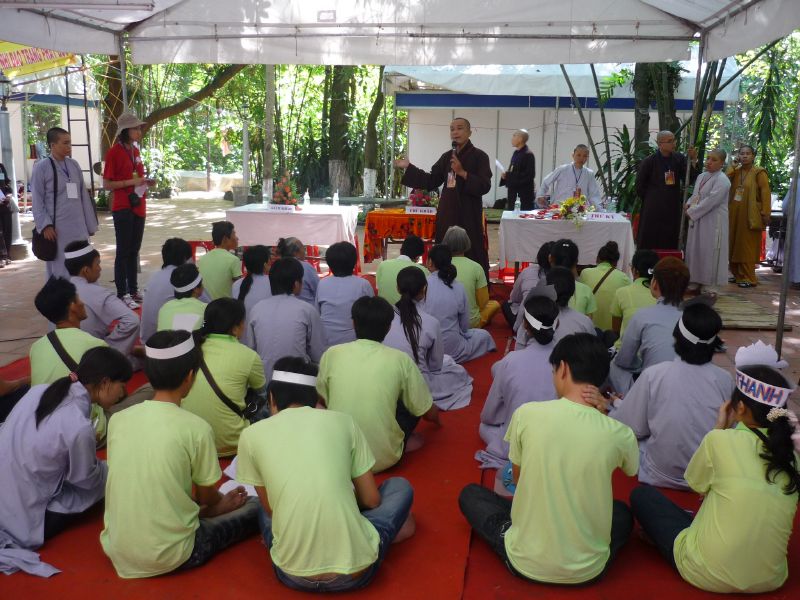 Những cuộc thi của Phân ban A Nan vào ngày thứ 2 của Hội trại Tuổi Trẻ và Cuộc sống lần IV