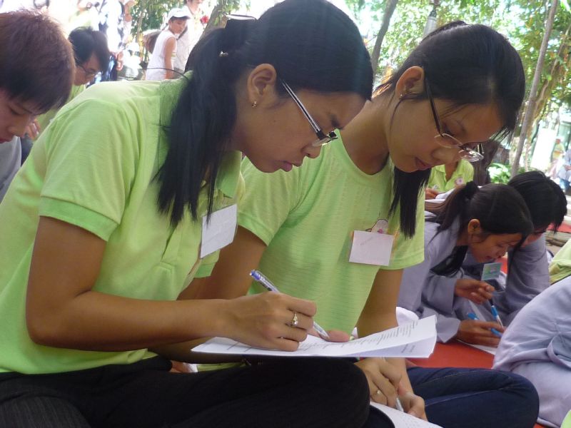 Những cuộc thi của Phân ban A Nan vào ngày thứ 2 của Hội trại Tuổi Trẻ và Cuộc sống lần IV
