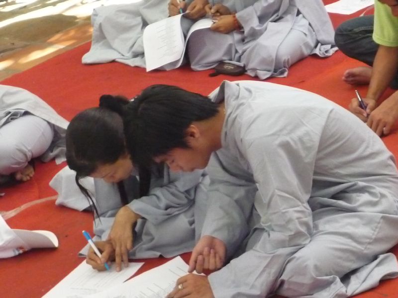 Những cuộc thi của Phân ban A Nan vào ngày thứ 2 của Hội trại Tuổi Trẻ và Cuộc sống lần IV