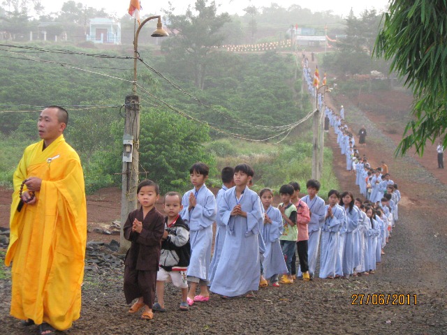 Những hình ảnh ngày tu thứ 4 khóa tu “ Búp sen non”