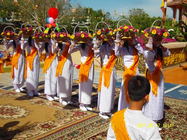 Bình Thuận: Tịnh xá Ngọc Minh chính thức long trọng cử hành đại lễ Phật đản